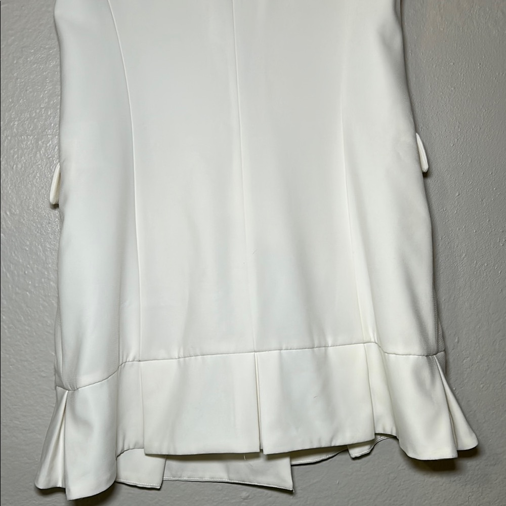 Zara Ivory Double-Breasted Vest - Picture 11 of 11